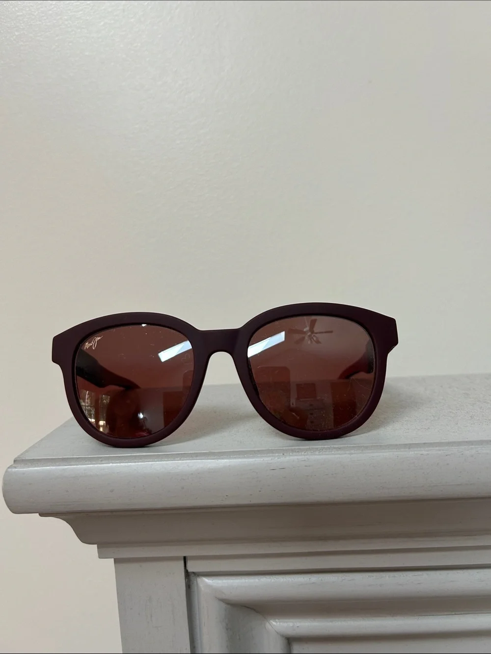 Maui Jim Plum Round Women’s Sunglasses